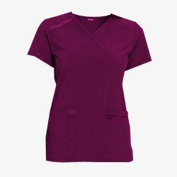 Tunique Médicale Femme Bordeaux