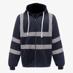 veste haute visibilité bleu marine