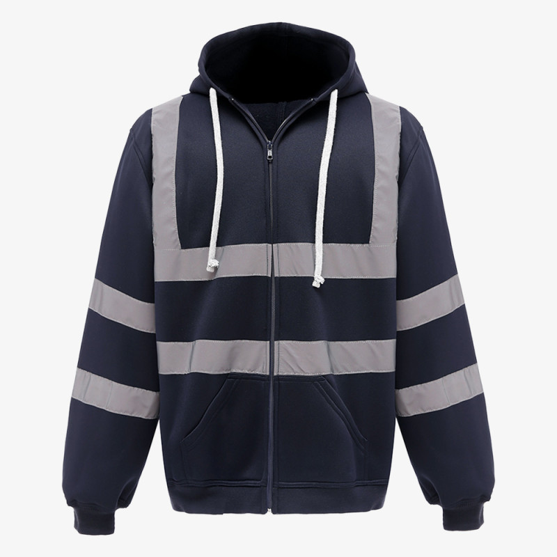 veste haute visibilité bleu marine