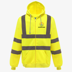 veste haute visibilité personnalisée jaune