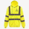 veste haute visibilité personnalisée jaune
