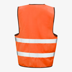 gilet haute visibilité orange