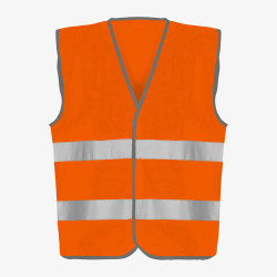 gilet fluo orange
