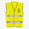 gilet jaune fluo personnalisé