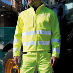 Softshell Haute Visibilité Personnalisé