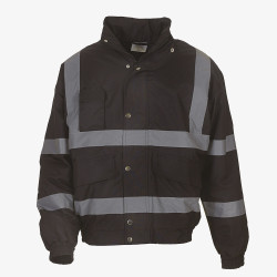 blouson haute visibilité noir