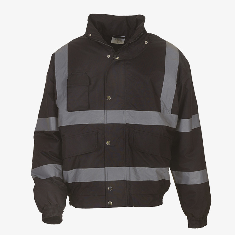 blouson haute visibilité noir
