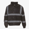 blouson haute visibilité noir