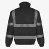 blouson réfléchissant noir