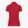 Polo de Travail Femme rouge