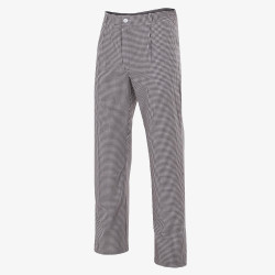 Pantalon de Cuisine à Carreaux beige
