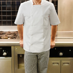 Pantalon de Cuisine à Carreaux en action