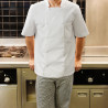 Pantalon de Cuisine à Carreaux en action