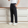Pantalon de Cuisine noir en action