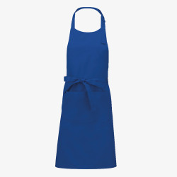 Tablier de Cuisine Professionnel face bleu