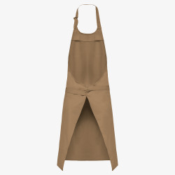Tablier de Cuisine Professionnel dos Marron