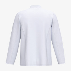 Veste de Cuisine Manche Longue blanche  dos