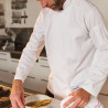 Veste de Cuisine Manche Longue en action