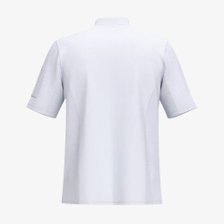 Veste de Cuisine Manche Courte blanche dos