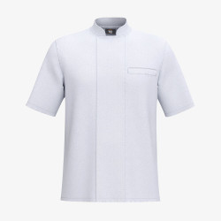 Veste de Cuisine Manche Courte blanche face