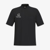 Veste de Cuisine Manche Courte Personnalisée noir face