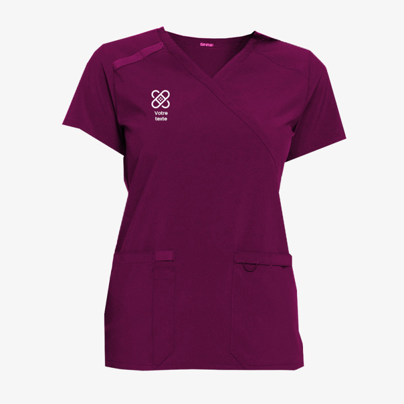 Tunique Médicale Femme Personnalisée Bordeaux