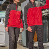 Veste Polaire Bicolore Personnalisée image en action