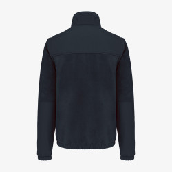 Veste Polaire Manche Amovible Personnalisée Navy