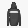 Parka Manches Amovibles Personnalisé gris foncé