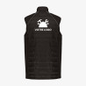 Bodywarmer Bicolore Personnalisé noir - gris