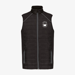 Bodywarmer Bicolore Personnalisé noir - gris