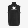 Bodywarmer Polaire Personnalisé Noir