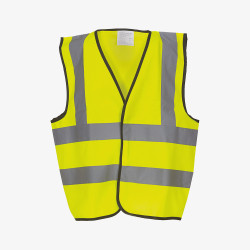 gilet fluo enfant jaune