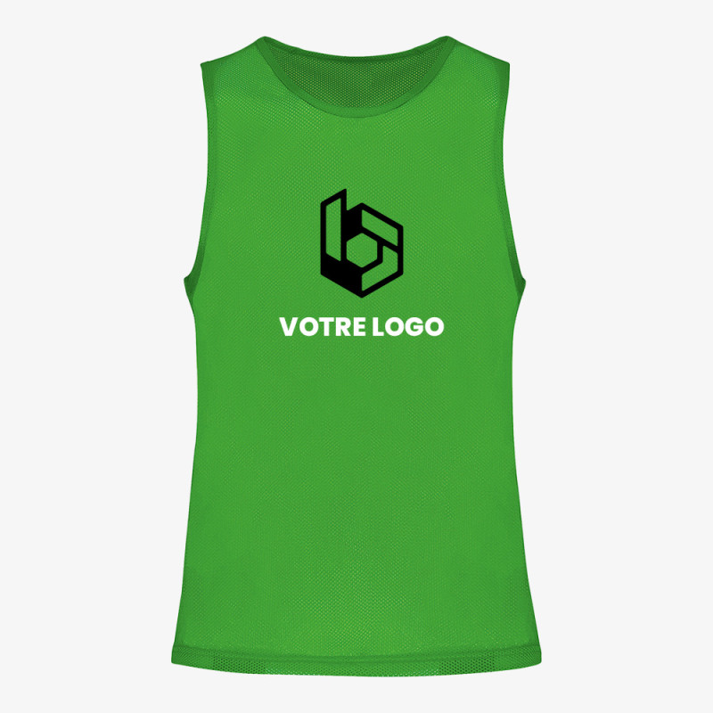 chasuble personnalisé vert