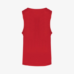 chasuble de sport enfant rouge