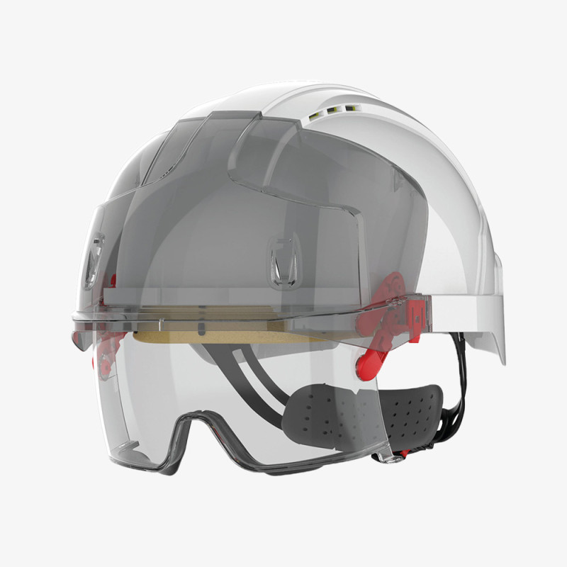 casque de sécurité avec lunettes intégrées casque de sécurité avec lunettes intégrées