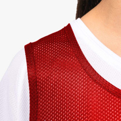 chasuble enfant rouge zoom