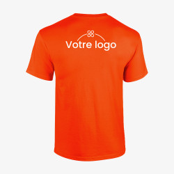 Tee Shirt de Travail Personnalisé rouge