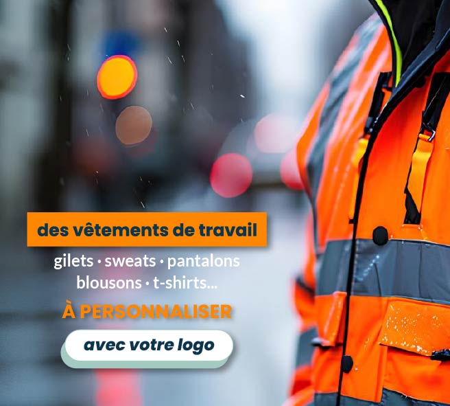 vêtements de travail personnalisés