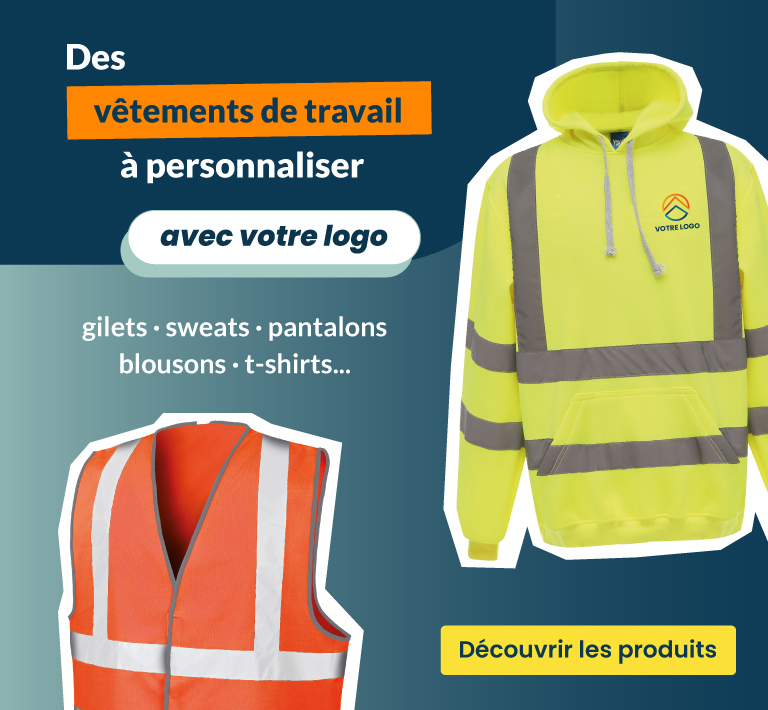 vêtements de travail personnalisés