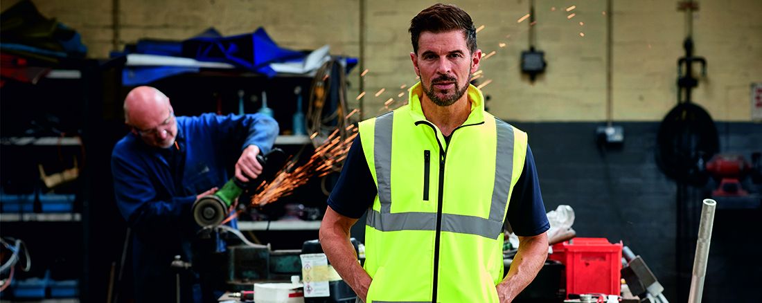 gilet de travail fluo